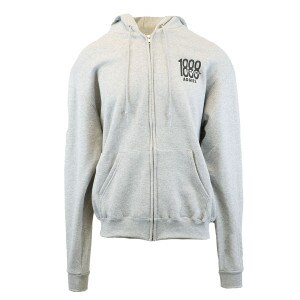 Champion Utah State Aggies 1888 Unisex Zip-Up Hoodie gray